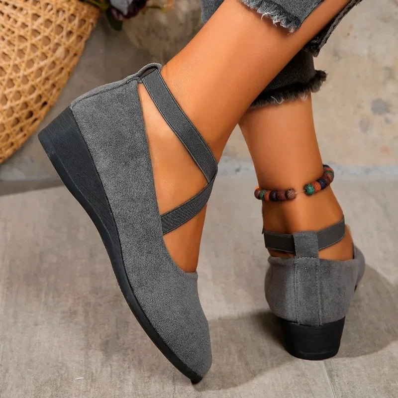 Pointed Toe Ballet Flat Shoes