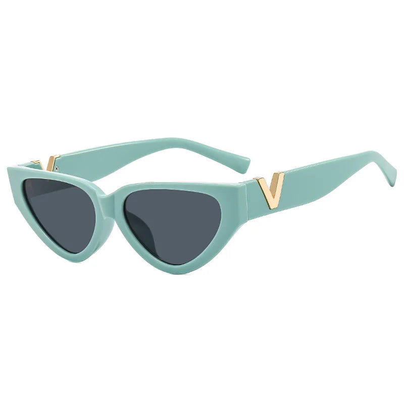 Elegant Women's Cat Eye Sunglasses - UV400 Protection