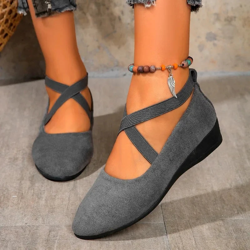 Pointed Toe Ballet Flat Shoes